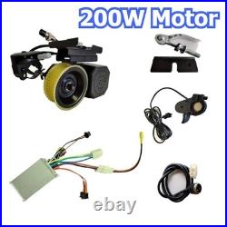 DIY Electric Bike Conversion Kit Brushless Friction Drive Motor Bicycle Booster