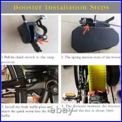 DIY Electric Bike Conversion Kit Brushless Friction Drive Motor Bicycle Booster