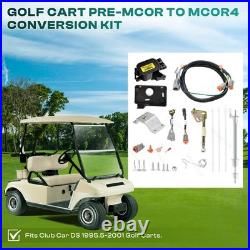 Drive-up Golf Cart Pre-MCOR to MCOR4 Conversion Kit for black silver
