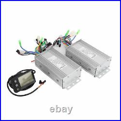 Dual Drive 36/48V 500W Brushless Motor Controller 866 LCD Display for Scooter