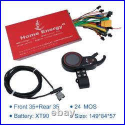 Dual Drive Controller LCD display Kit For Electric Bicycle Scooter Motorcycle