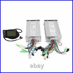 Dual Drive Electric Bike Controller Kit 36/48V 500W Controller + 866 LCD Display