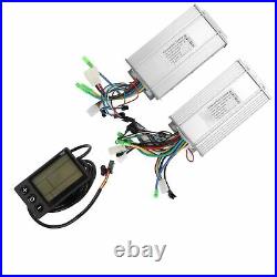 Dual Drive Electric Bike Controller Kit 36/48V 500W Controller + 866 LCD Display