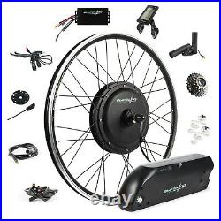 EBikeling 700C Direct Drive Rear Waterproof ebike Conversion Kit with Battery