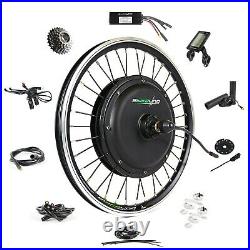 EBikeling Waterproof 48V 1200W 20 Direct Drive Rear Bicycle Conversion Kit