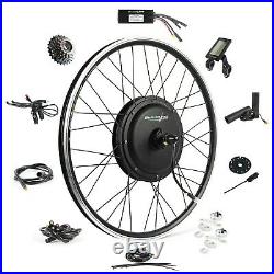 EBikeling Waterproof 48V 1200W 26 Direct Drive Rear Bicycle Conversion Kit