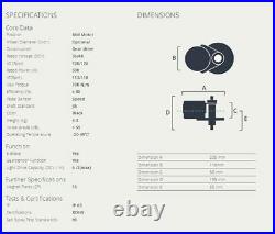 E-Bike Conversion Kit for BAFANG BBS01B 36V 350W Mid Drive Motor Display DPC18