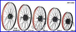 Easy convention ebike kit 36/48V brushless hub motor wheel driving 20-29'' 700C