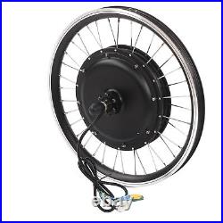 Ebike Conversion Kit 20 In Electric Bicycle 48V 1500W Rear Drive Motor Wheel Kit