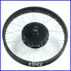 Ebike Conversion Kit 72V 3000W Motor Wheel Rim 26 Rear Drive Electric Cycling
