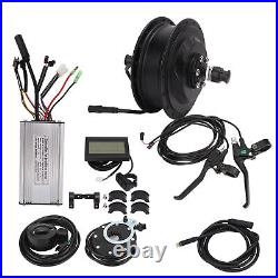 Electric Bicycle Front Wheel Conversion Kit 48V 500W Front Drive Motor LCD3