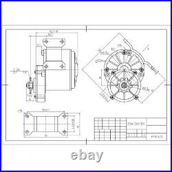 Electric Bicycle Left Side Drive Motor Mountainbike Conversion Kit Custom