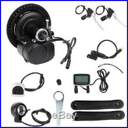 Electric Bicycle Mid-Drive Motor Conversion Kit Refit E-bike with VLCD5 Display