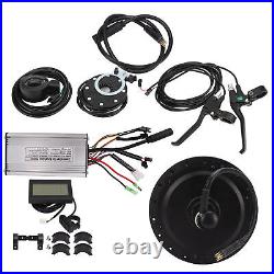 Electric Bicycle Rear Wheel Conversion Kit 48V 500W Rear Drive Motor LCD3