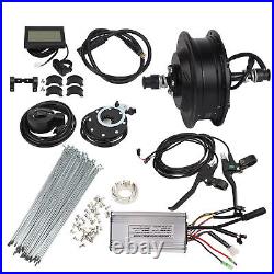 Electric Bicycle Rear Wheel Conversion Kit 48V 500W Rear Drive Motor LCD3