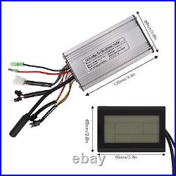 Electric Bicycle Rear Wheel Conversion Kit 48V 500W Rear Drive Motor LCD3