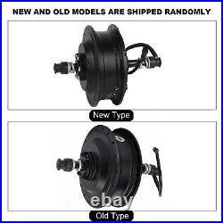 Electric Bicycle Rear Wheel Conversion Kit 48V 500W Rear Drive Motor LCD3