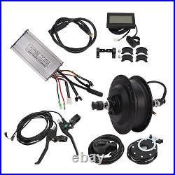 Electric Bicycle Rear Wheel Conversion Kit 48V 500W Rear Drive Motor LCD3