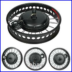 Electric Bike 48V 1000W Hub Motor Conversion Kit Wheel 20x4 inch+MeterTT