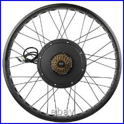 Electric Bike 48V 1000W Hub Motor Conversion Kit Wheel 26x4 Inch Accessory Set