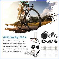 Electric Bike Conversion Kit 36V 500W Heat Dissipation Bike Rear Drive Motor GSA