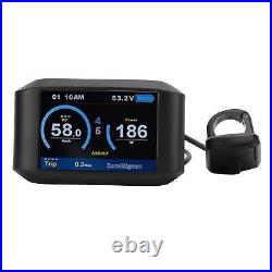Electric Bike Conversion Kit 750C LCD Display Indicator For Mid Drive Motor Hot