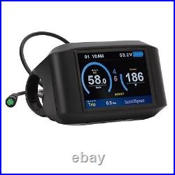 Electric Bike Conversion Kit 750C LCD Display Indicator For Mid Drive Motor New