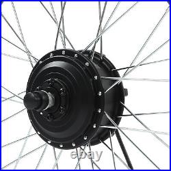 Electric Bike Conversion Kit LCD8S Meter Front Drive Wheel Hub Motor Controller