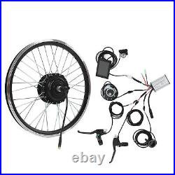 Electric Bike Conversion Kit LCD8S Meter Front Drive Wheel Hub Motor Controller