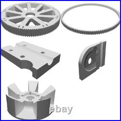 Electric Bike Conversion Kit with Belt Drive System for Standard Bicycle Frames