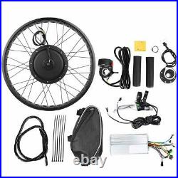 Electric Bike DIY 48V 1000W Hub Motor Conversion Kit 26'' Wheel E-bike Refit Kit