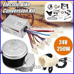 Electric Bike Drive Motor E-Bicycle Conversion Custom Kit Parts 250W 24V for