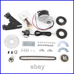 Electric Bike Left Side Drive Motor Kit Mountain Bike Conversion Custom 250W 24V