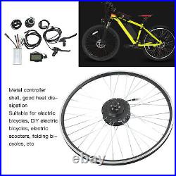 Electric Bike Rear Wheel Conversion Kit 500W 48V Hub Motor Rear Drive Flywhe GSA