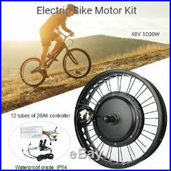 Electric bike Conversion Kit 48V 1000W Hub front rear Motor Wheel 20 with Meter