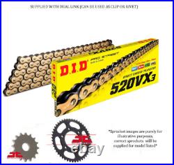 FITS Honda CM250 CD Belt Drive Conversion 83 DID VX2 X-Ring Chain & Sprocket Kit FITS Honda CM250 CD Belt Drive Conversion 83 DID VX2 X-Ring Chain & Sprocket Kit