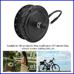 (For 20in Rim Spokes)Electric Bike Conversion Kit Metal Shell Front Drive Bike