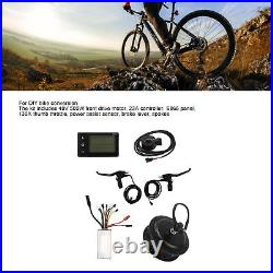 (For 24in Rim Spokes) Electric Bike Conversion Kit Front Drive S866 Panel