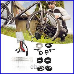 (For 26in Rim Spokes) Electric Bike Conversion Kit Rear Wheel Drive