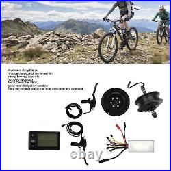 (For 26in Rim Spokes) Rear Drive Electric Bike Conversion Kit Electric