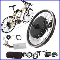 Front Drive Motor Wheel Kit 48V 1000W Electric Cycle Conversion Premium