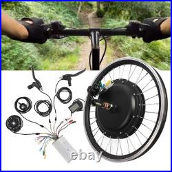 Front Drive Motor Wheel Kit 48V 1000W Electric Cycle Conversion Premium