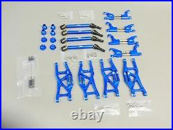 GPM For Traxxas Maxx 4S Wide Suspension & Drive Shaft Kit BLACK Aluminum