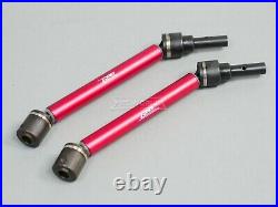 GPM For Traxxas Maxx 4S Wide Suspension & Drive Shaft Kit RED Aluminum