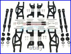 GPM For Traxxas Maxx 4S Wide Suspension & Drive Shaft Kit #TXMS100 -BLACK