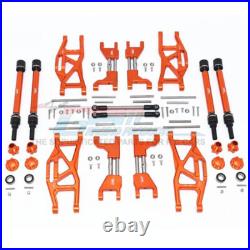 GPM For Traxxas Maxx 4S Wide Suspension & Drive Shaft Kit #TXMS100 -GREEN