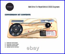 Gates Chain to Belt Drive Conversion Kit Royal Enfield 350