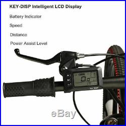 Geared Torque Sensor Mid-Drive Kit eBike LCD Display 36V 350W Conversion Kit