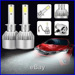 H1 110W 20000LM LED Headlight Conversion Kit Car Beam Bulbs Driving Lamps