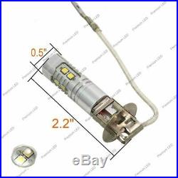 H3 10-SMD 5730 LED Fog Light Bulbs Conversion Kit Super Bright 6000K Xenon White